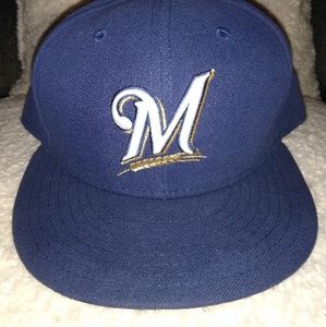 Milwaukee Brewers New Era Fitted Hat
